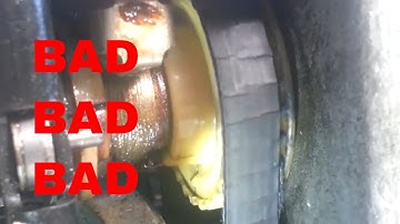 IBM Selectric Motor Belt Cracked Bad Needs Replacing