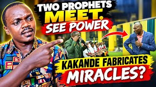 Prophet Kakande met a Prophet from Cameroon. Extreme Power was demonstrated 