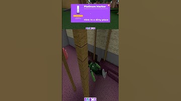 ROBLOX - NEW - How to get PLATINUM MARKER BADGE in FIND THE MARKERS ! #shorts