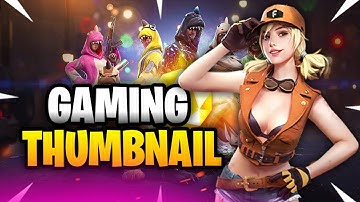 Tutorial cara membuat thumbnail Youtube gaming keren di android pixellab