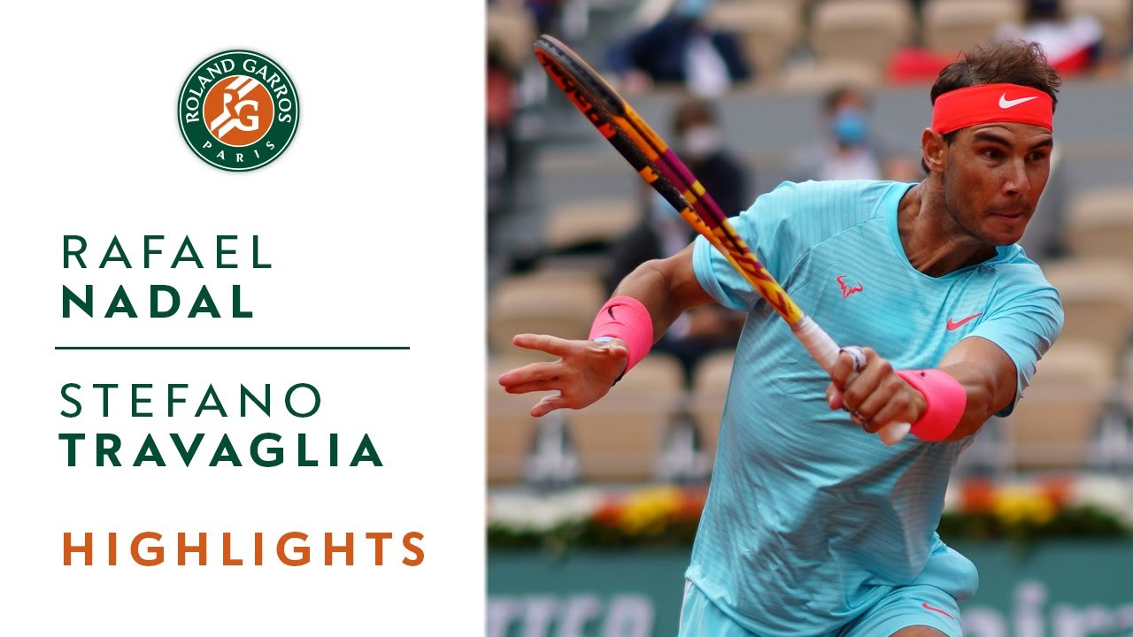 Rafael Nadal vs Stefano Travaglia - Round 3 Highlights | Roland-Garros 2020