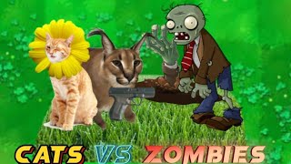 Коты против Зомби. 1 день. Туториал. Cats vs Zombies. Day 1. Tutorial