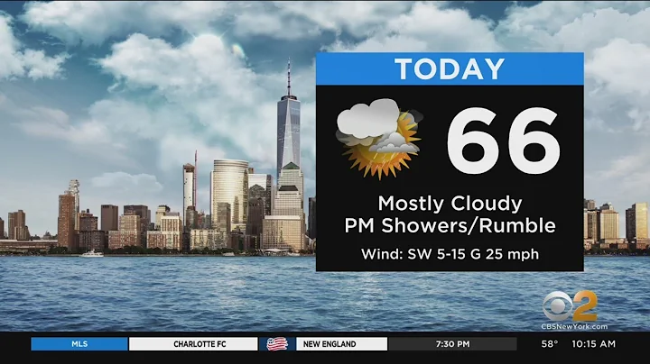 First Alert Weather: CBS2's 4/16 Saturday 10 a.m. update