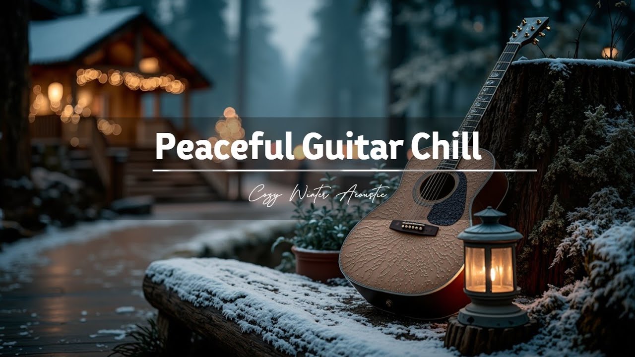 Soft Guitar Music for Cafe & Cozy Cabin Vibes ~ Спокойный Инструментальный Чилл