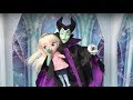 Elsa vs Maleficent! Frozen Elsa Toddler gets taken by Maleficent! Battle in the Ice Palace!