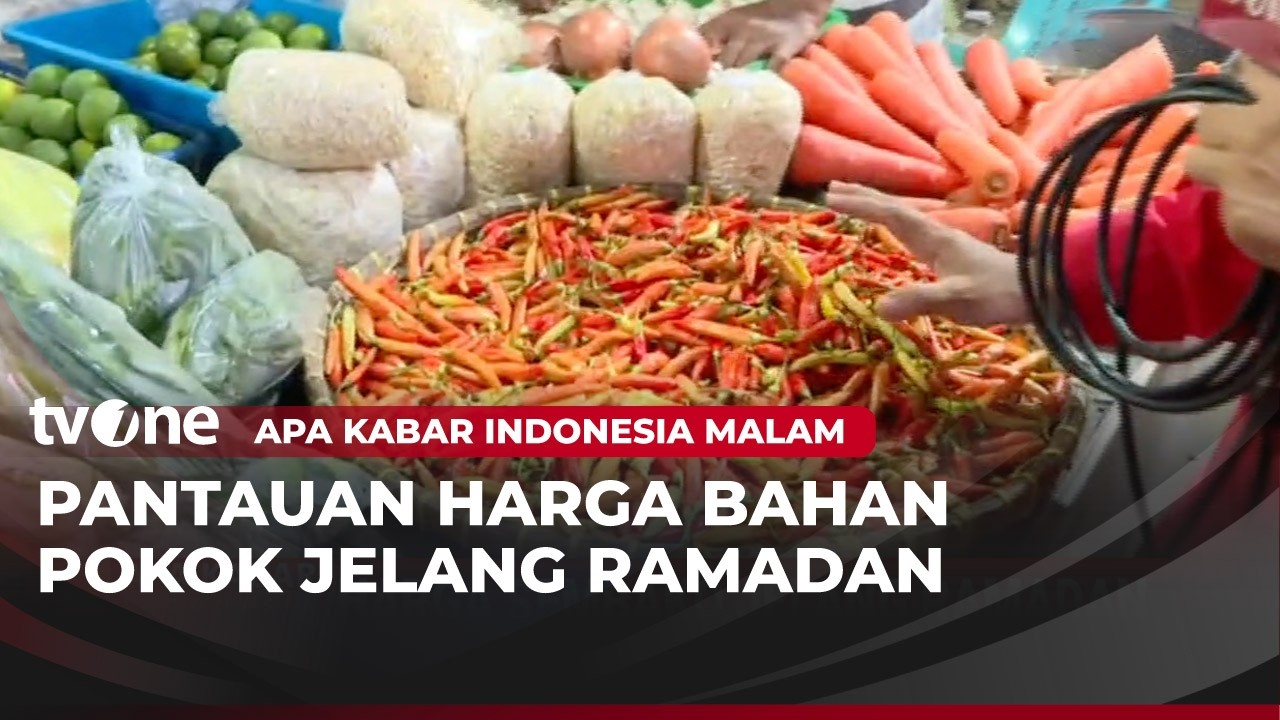 Pantauan Harga Sembako Jelang Ramadan di Jakarta dan Yogyakarta | AKIM tvOne