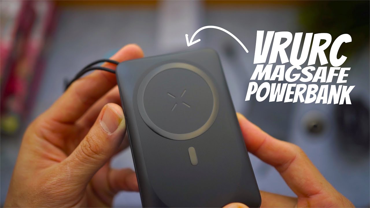VRURC MagSafe 10,000mAH Powerbank | ASMR Unboxing
