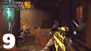 [Part 9] Modern Combat 5 : Blackout ll Android/IOS ll Walkthrough - Complete Game - Skip Demo