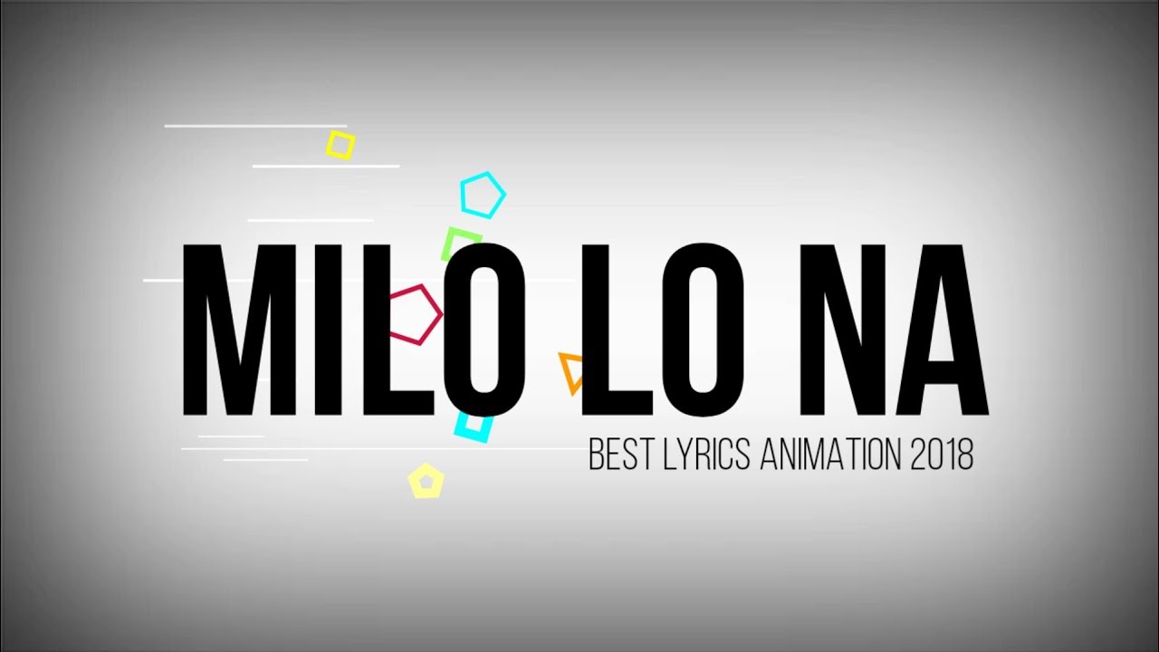Mill Lo Na Lyrics, Best Lyrics Animated Video Ever in 2018 | SunShoT