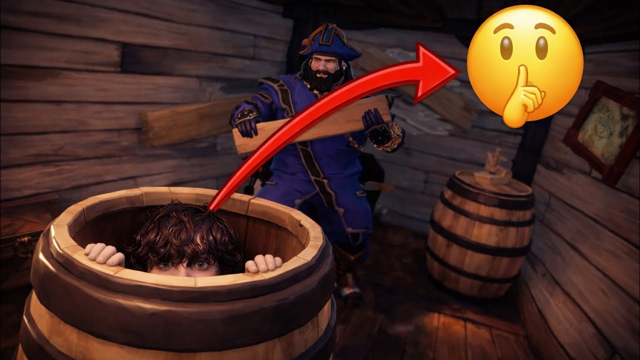 J'infiltre un bateau sur sea of thieves...
