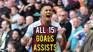 Ollie Watkins • All 15 Goals & Assists 23/24