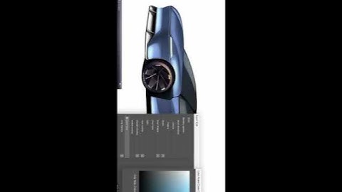 Sleek and Stylish Car Rendering  #shortvideo #shorts #short