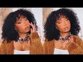 FLUFFY CURLY FRO + SUMMER GREEN LINER SOFT GLAM | MSLYNN HAIR CO.