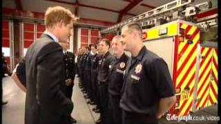 Prince Harry visits riot-hit Salford
