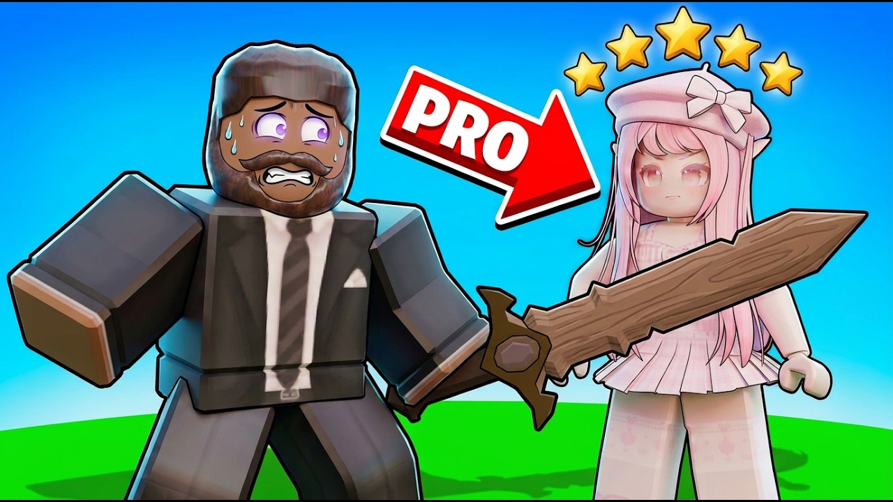 I Hired A PRO Roblox BEDWARS Player...