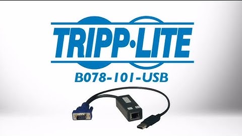 Tripp Lite KVM Switch USB Server Interface Module Accessory B078-101-USB