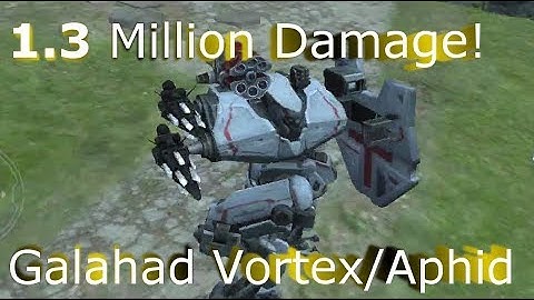 War Robots - 1.3 MILLION Damage Vortex Galahad, UFO LEO, PDB Griffin