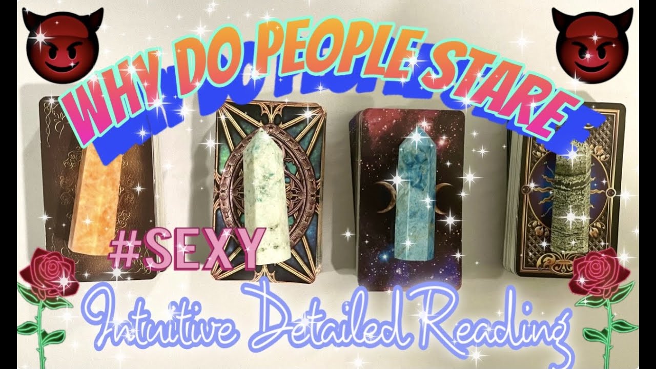 Why Do People STARE At You, First Impressions Of Romantic Interests Pick A Card Tarot Reading ❤️‍🔥