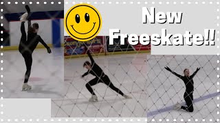 come get my new freeskate choreographed with me!! - vlog
