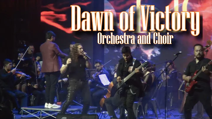 Fabio Lione Sinfónico - Lux Triumphans & Dawn of Victory live Bogotá with Choir & Symphony Orchestra