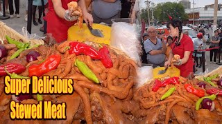 Challenge to Sell 2000kg of Braised Pork Every Day #food #streetfood #美食 #delicious #cooking