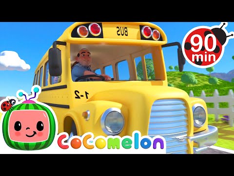 Cocomelon - Wheels On The Bus | Learning Videos For Kids | Education Show For Toddlers