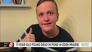 Missing, autistic 11-year-old found deceased in pond, Eden Prairie PD says