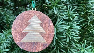 Simple Wooden Christmas Tree Decorations