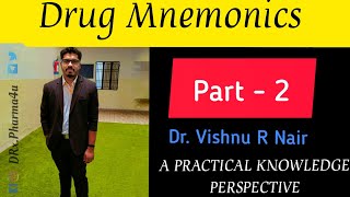 DRUG MNEMONICS | PART - 2 | To Remember Difficult topics in Simple Codes