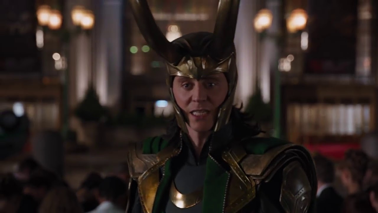 Iron Man And Captain America Vs Loki Iron Man & Captain America vs Loki - The Avengers ITA - YouTube