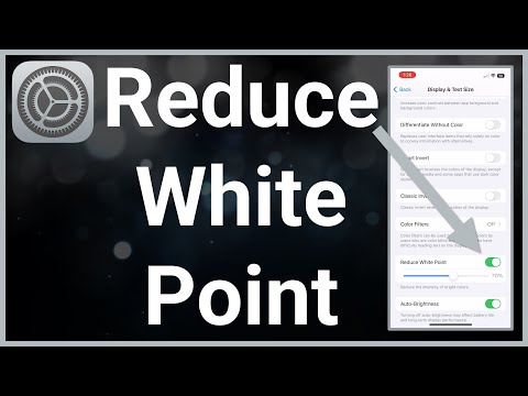 Video: Hvordan reducerer man hvidt punkt på iphone 11?