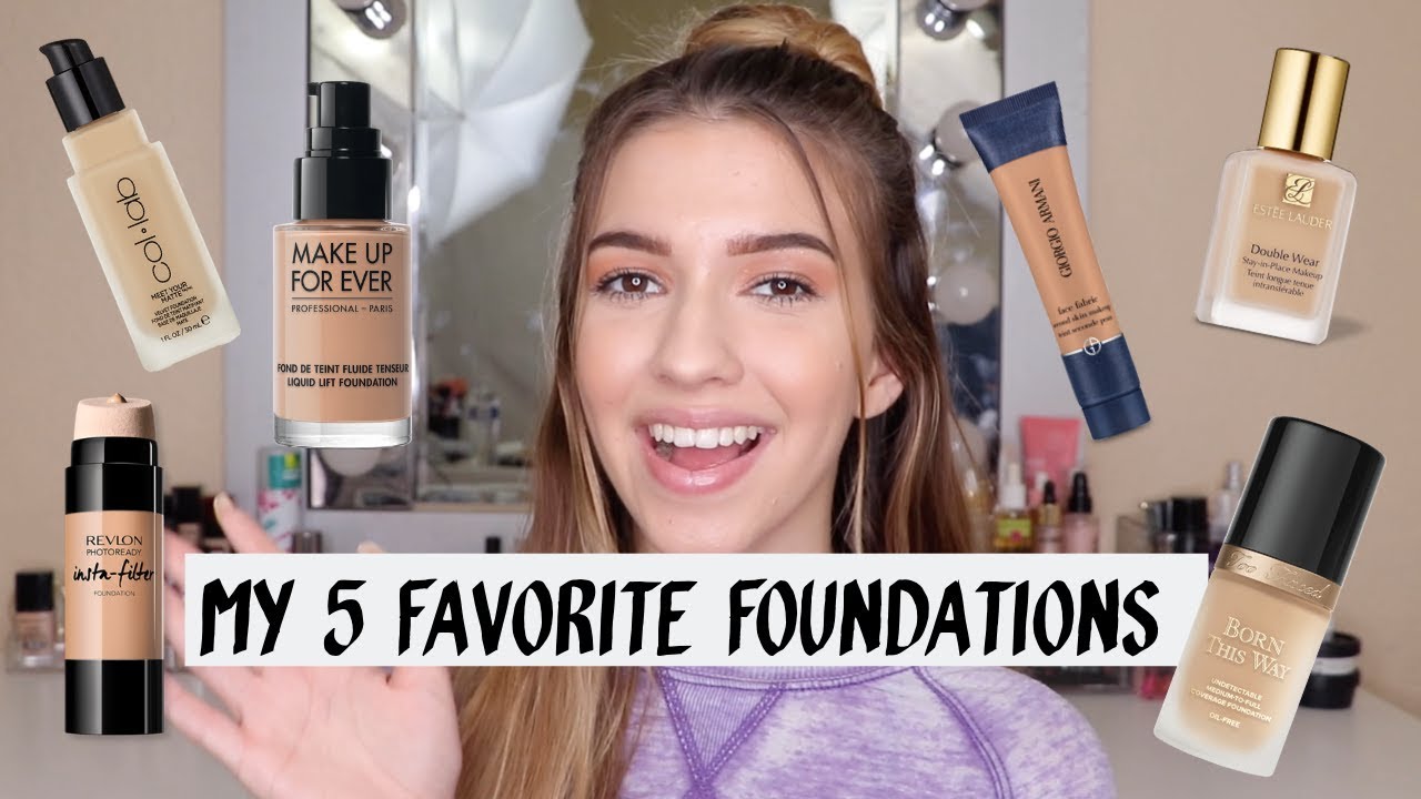 My 5 Favorite Foundations Affordable & Expensive YouTube