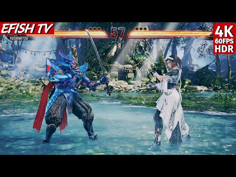 Yoshimitsu vs Jun Kazama (Hardest AI) - Tekken 8