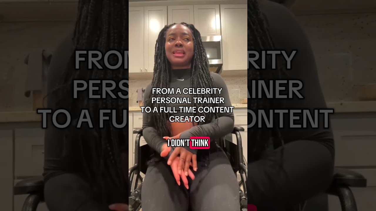 From a celebrity personal trainer to a full time content creator 