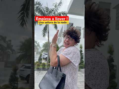 Lo que la lluvia provoca en tu mamá.