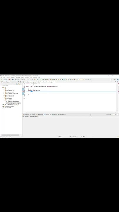 How to create thread in Java | By Implementing a Thread class # ...