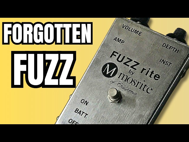 The Weirdest Vintage Fuzz Ever Made - YouTube