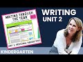 Kindergarten Writing Unit 2: Writing Books & Exploring Personal Narratives Across Multiple Days