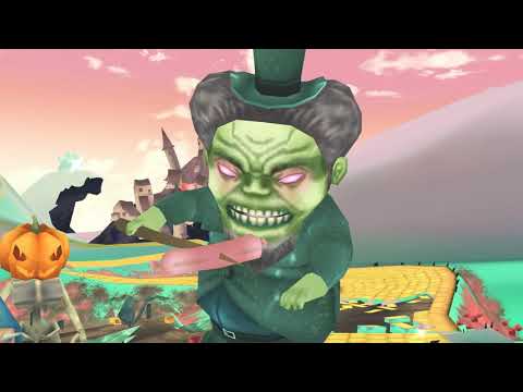 Zombie Panic in Wonderland DX Arcade Mode 2 player 60fps