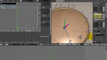 Single Driver Clock in Blender