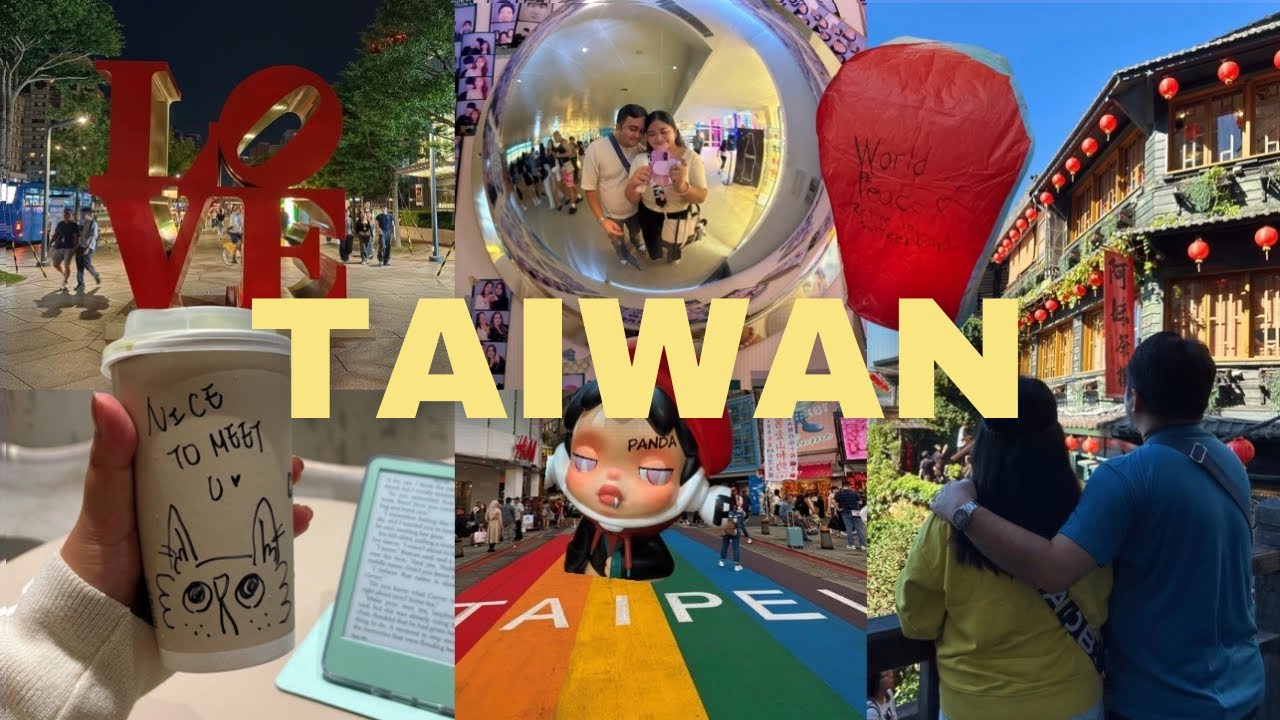 Taiwan Vlog 台灣 🇹🇼 5D4N in Taipei, Shifen & Jiufen (Family-friendly trip)
