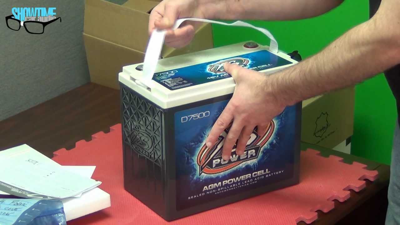 Showtime Electronics! Largest Battery Made Has Arrived, XS Power D7500