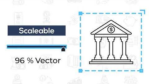 Banking & Finance Line Icons - After Effects Template
