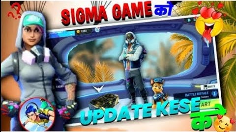Sigma game update today || Sigma game network connection error problem solve || big update