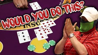 🔥 UNIQUE STRATEGY 🔥 10 Minute Blackjack Challenge - WIN BIG or BUST #44