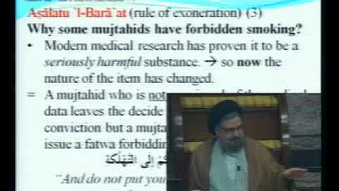 Shariah: Path of Salvation - Session 5 - Procedural Principles of Ijtihad | Sayyid Muhammad Rizvi