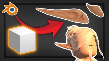 How to make Elf Ears for Roblox UGC! | EASY Step-by-Step || Blender