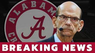 SHOCKING REVELATION! Alabama fans will be speechless! ALABAMA FOOTBALL NEWS UPDATE!