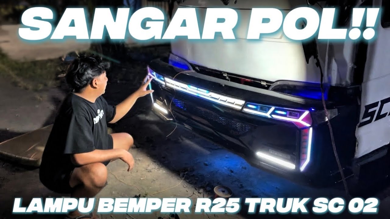 INI YANG KALIAN TUNGGU‼️ LAMPU BEMPER R25 KALO MENYALA SANGAR ABIZ ...