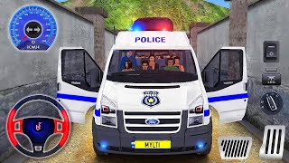 Ford Transit Police Van Driving - Minibus Simulator Vietnam - Best Android GamePlay screenshot 2